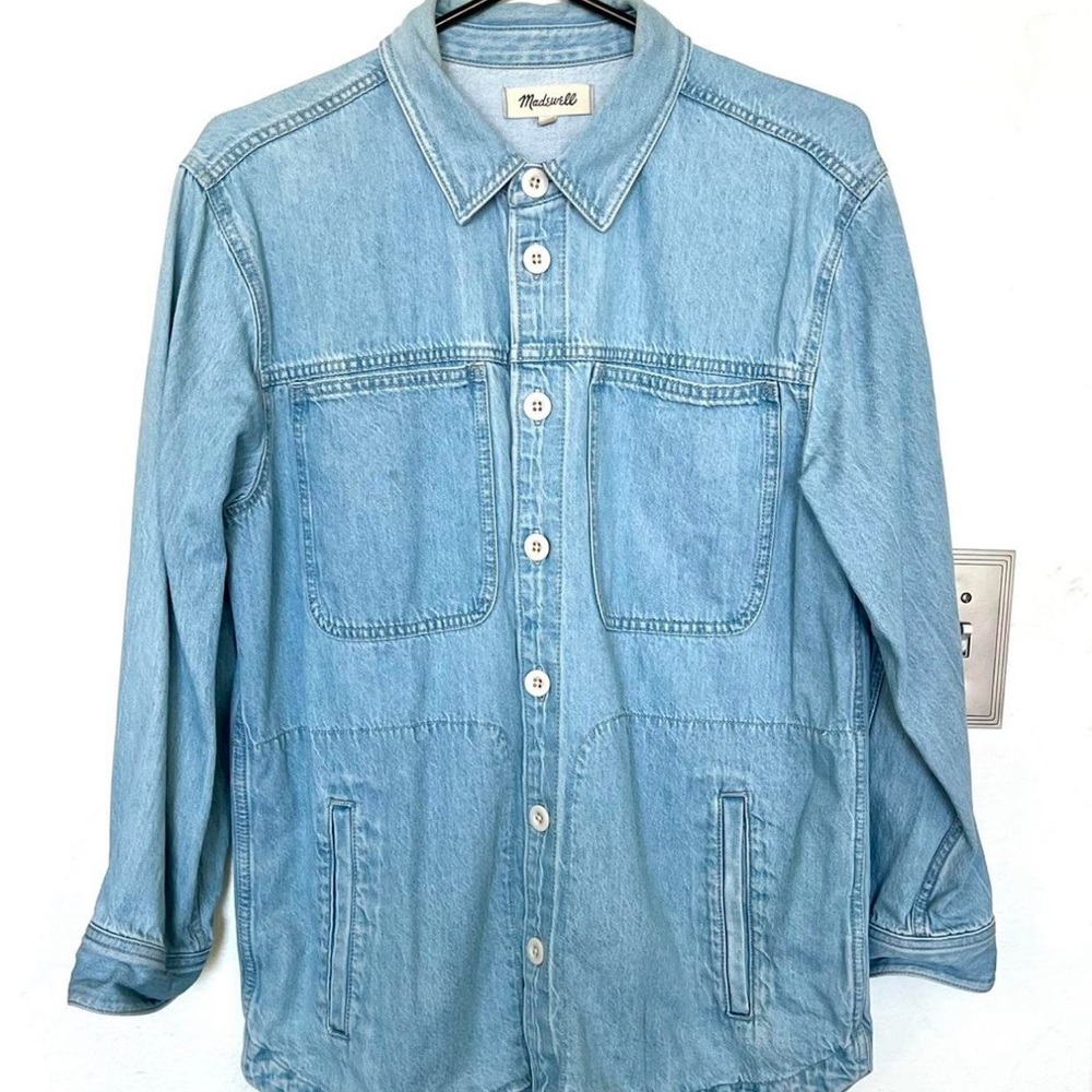 Light Blue Denim Chore Jacket